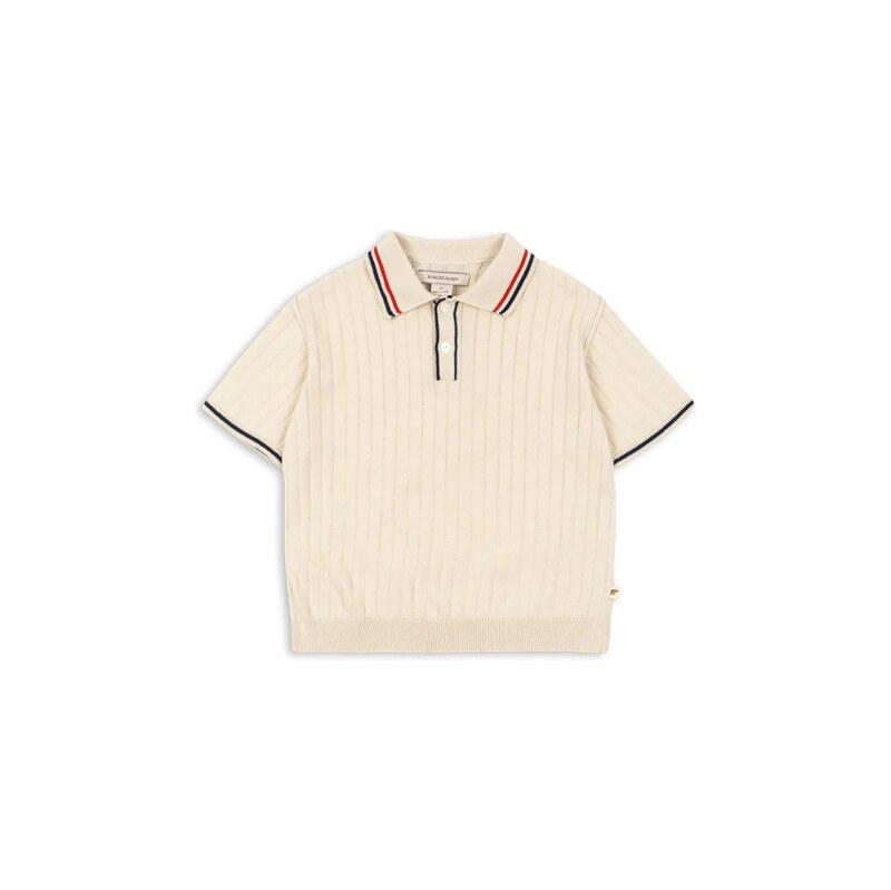 Konges Sløjd polo dětské bavlněné MIO KNIT POLO GOTS
