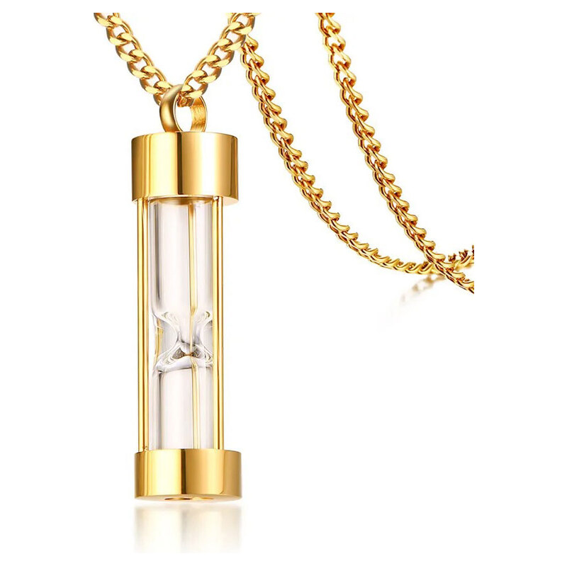 Impress Jewelry Ocelový otevírací přívěsek Přesýpací hodiny Memorial 115711140