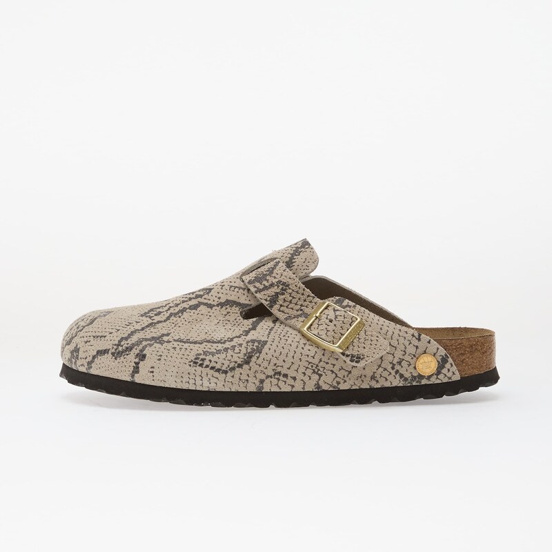 Birkenstock Boston Print LEVE Snake Oyster 115712320