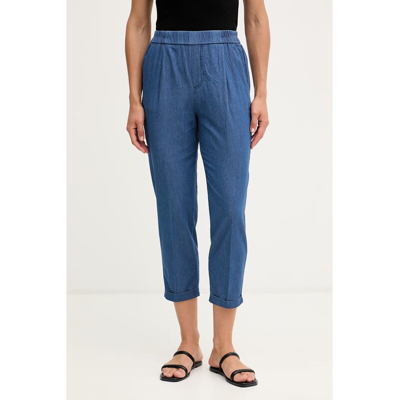 United Colors of Benetton regular fit kalhoty dámské bavlněné 115728538