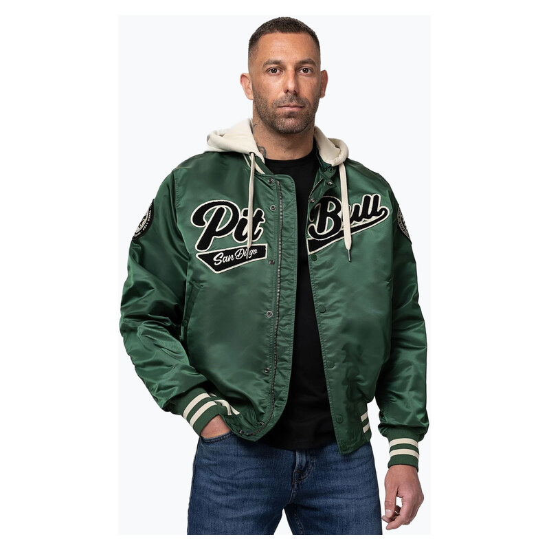 Pánská bunda Pitbull Mason San Diego Baseball Hooded bottle