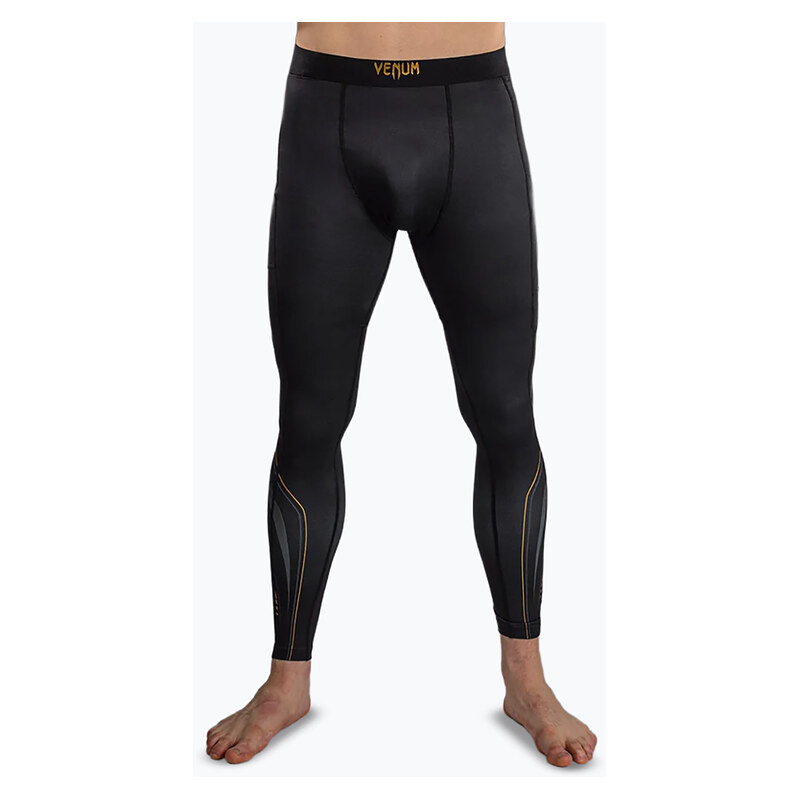 Pánské tréninkové legíny Venum Streamline Spats black/gold
