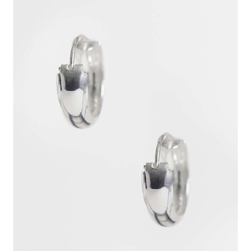 Kingsley Ryan 14mm hoops in sterling silver 115740817