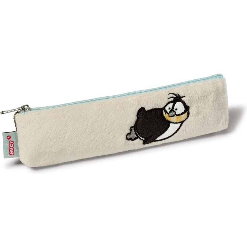NICI - Penál malý tučňák plyš, 19,5x5cm (38977)