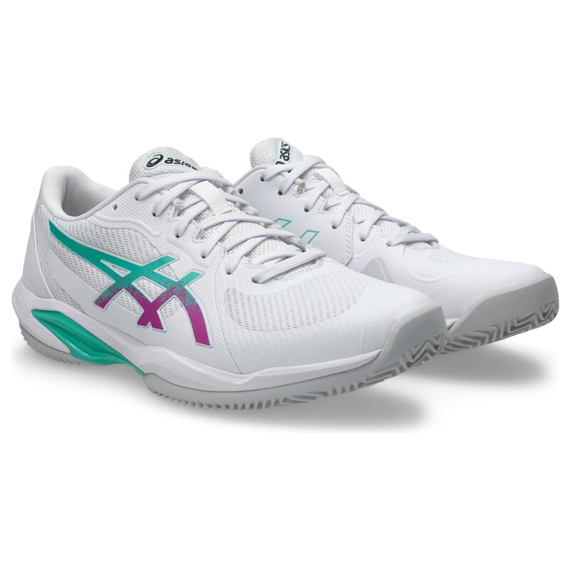 Pánské tenisové boty na antuku Asics SOLUTION SWIFT FF 2 CLAY bílé 1041A467-104