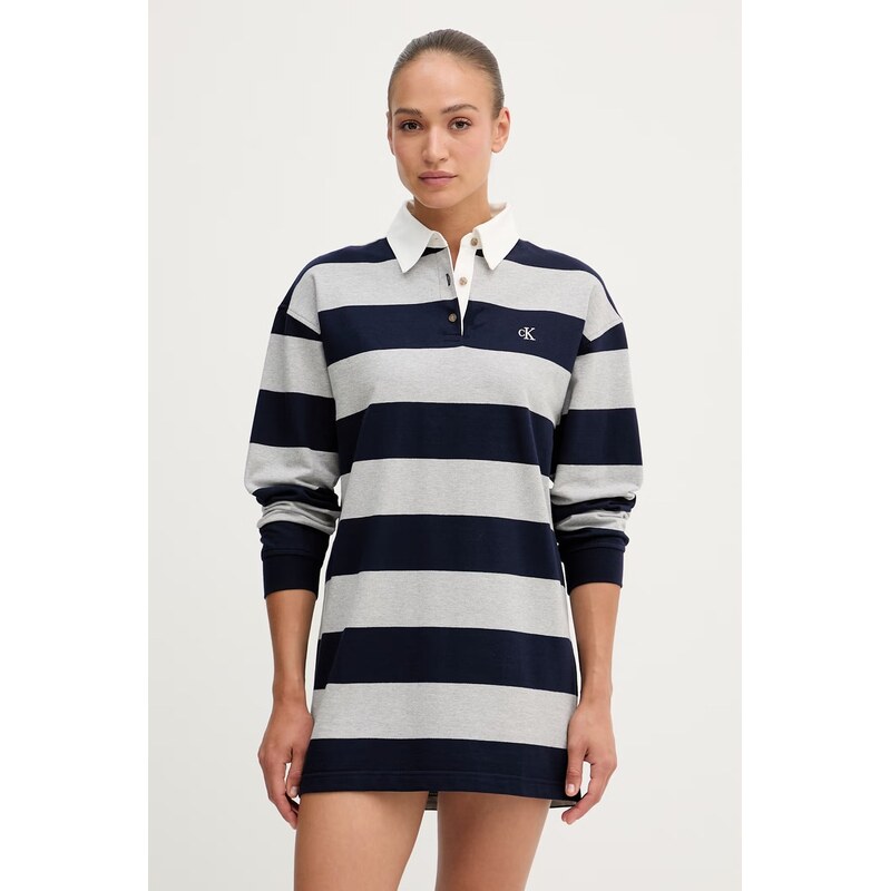 Calvin Klein Jeans šaty bavlněné