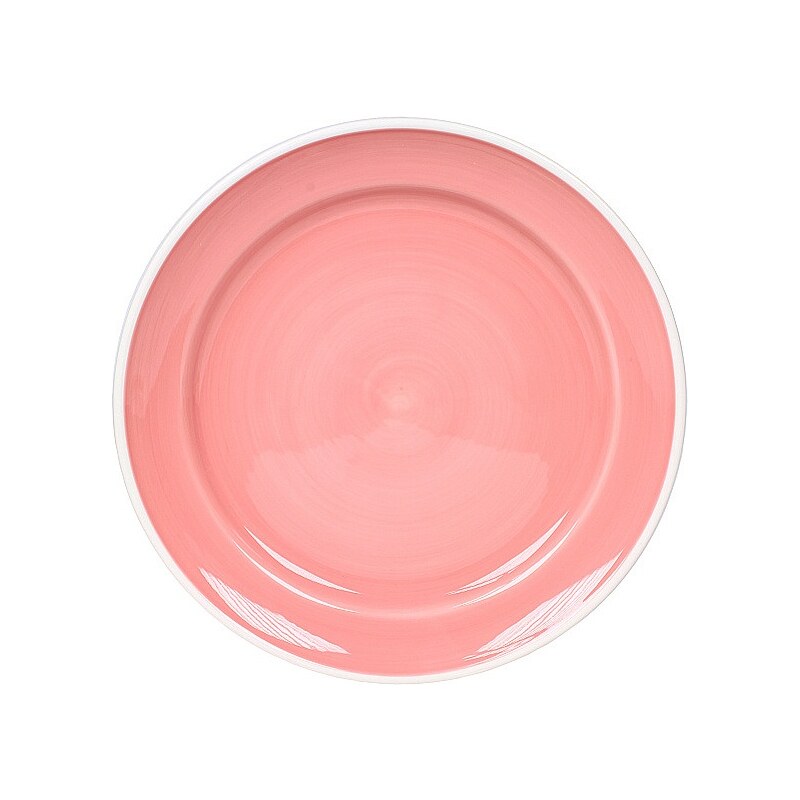 MARIEKE - Talíř růžový, keramika, průměr 26,5 cm (50001042)