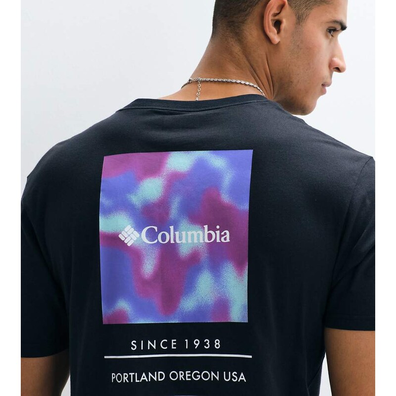 Columbia Barton Springs III graphic t-shirt in black
