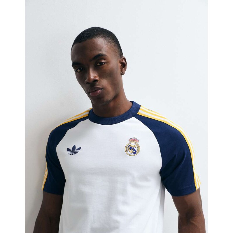adidas performance Real madrid originals t-shirt in white / dark