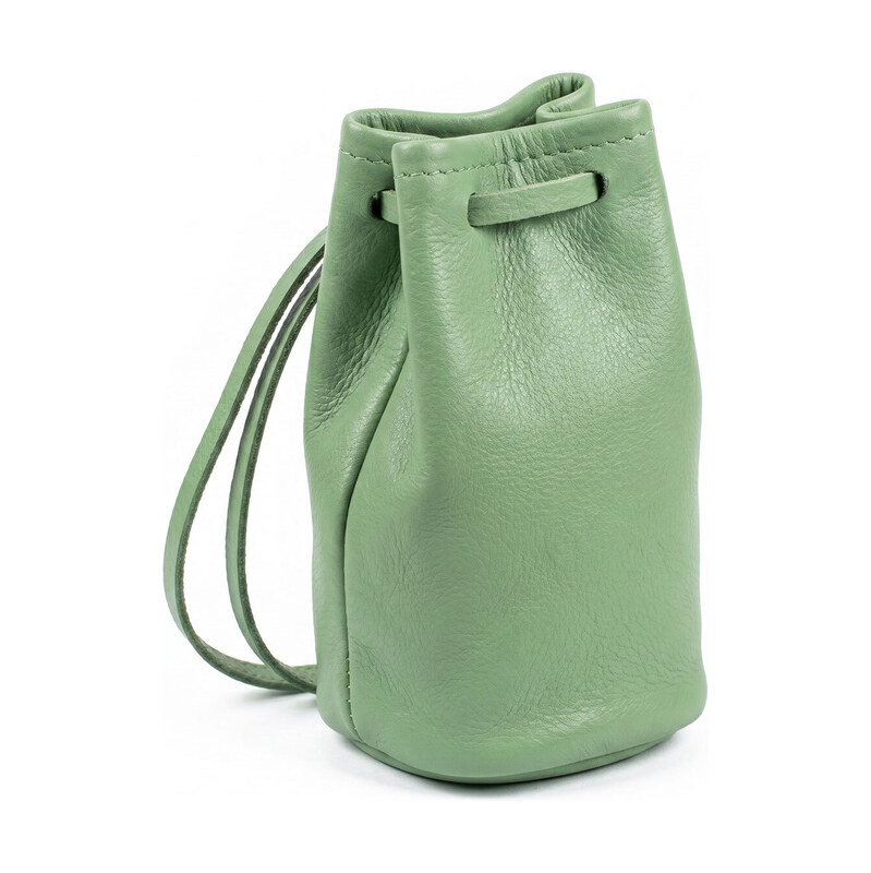 Glara leather Malý kožený měšec na mince - Pocket Pouch 115716285