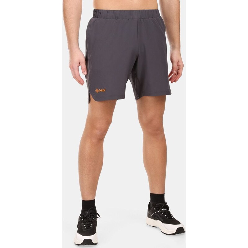 Pánské fitnes šortky KILPI Bray šedé