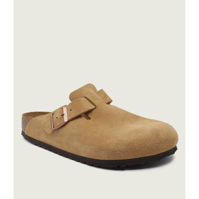 Birkenstock Pantofle typu mules Boston | semiš | regular fit