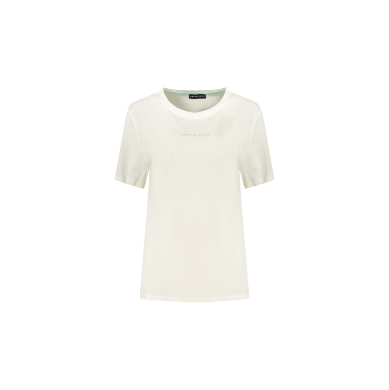 Dámské tričko s krátkým rukávem NORTH SAILS - bílé - 2XL 115717564