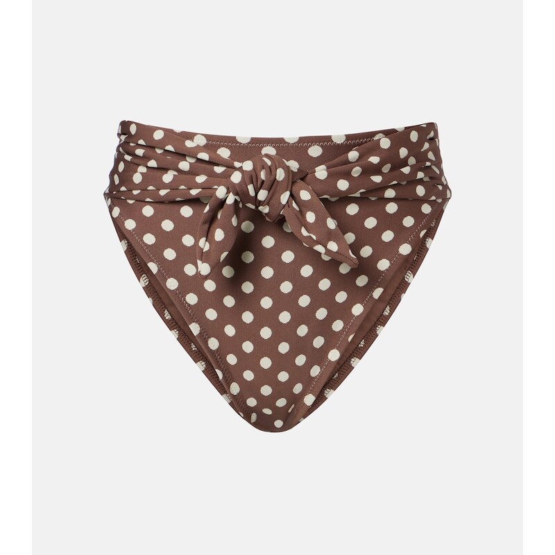 Montce Vivian Paula polka-dot bikini bottoms