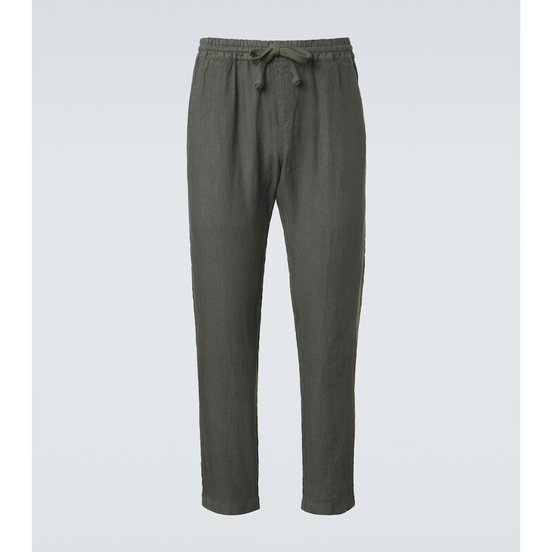 Fedeli Linen straight pants