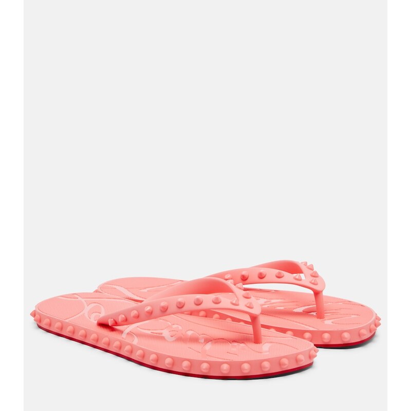 Christian Louboutin Super Loubi Flip spiked thong sandals