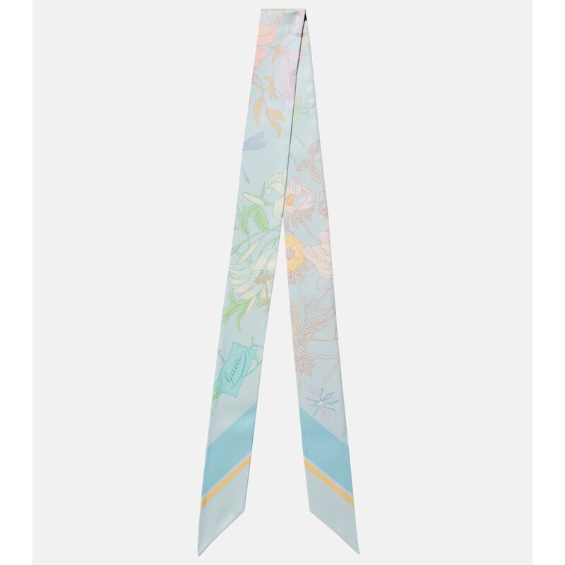 Gucci Gucci Flora silk twill scarf