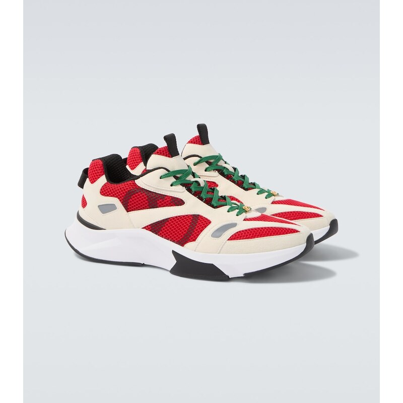 Valentino Garavani VLogo mesh sneakers