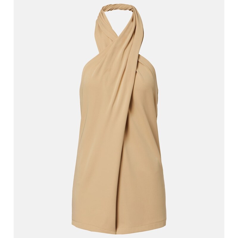 Toteme Halterneck jersey top