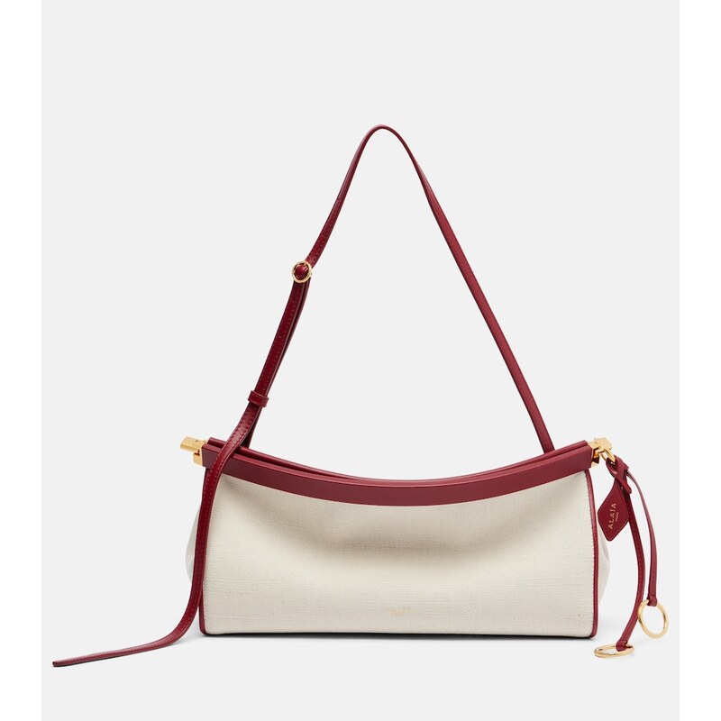 Alaia AlaÃ¯a Le Click Medium canvas shoulder bag