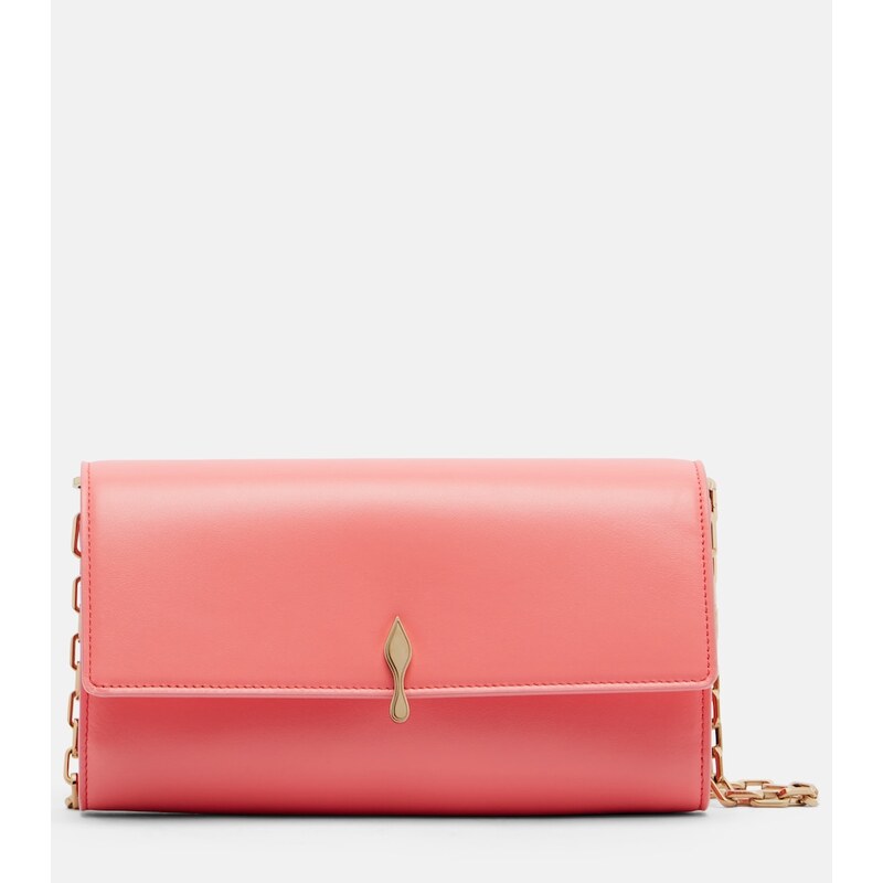 Christian Louboutin Bettina Small leather wallet on chain