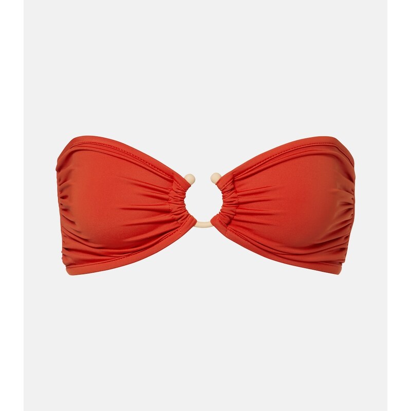 Johanna Ortiz Gathered bikini top