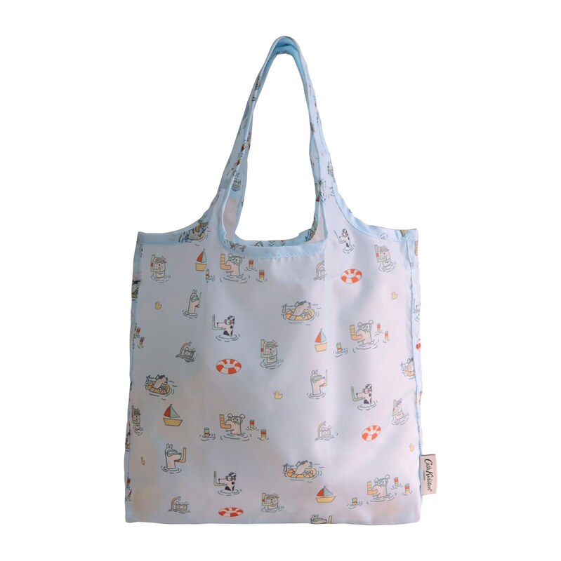 Cath Kidston Nákupní taška Cath Kidston béžová / světlemodrá / červená 115722156