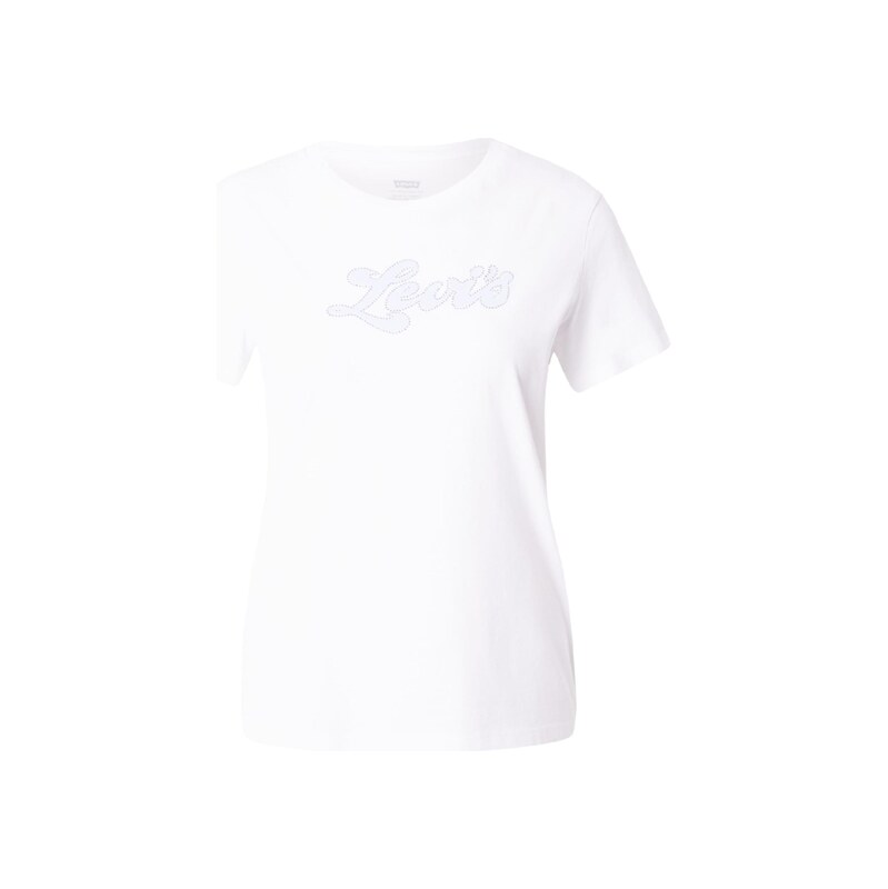 LEVIS Tričko THE PERFECT pastelová modrá / bílá 115722429
