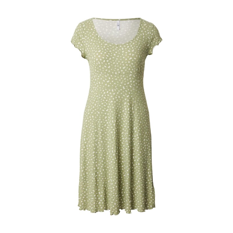Hailys Šaty Lo44ri khaki / bílá 115722435