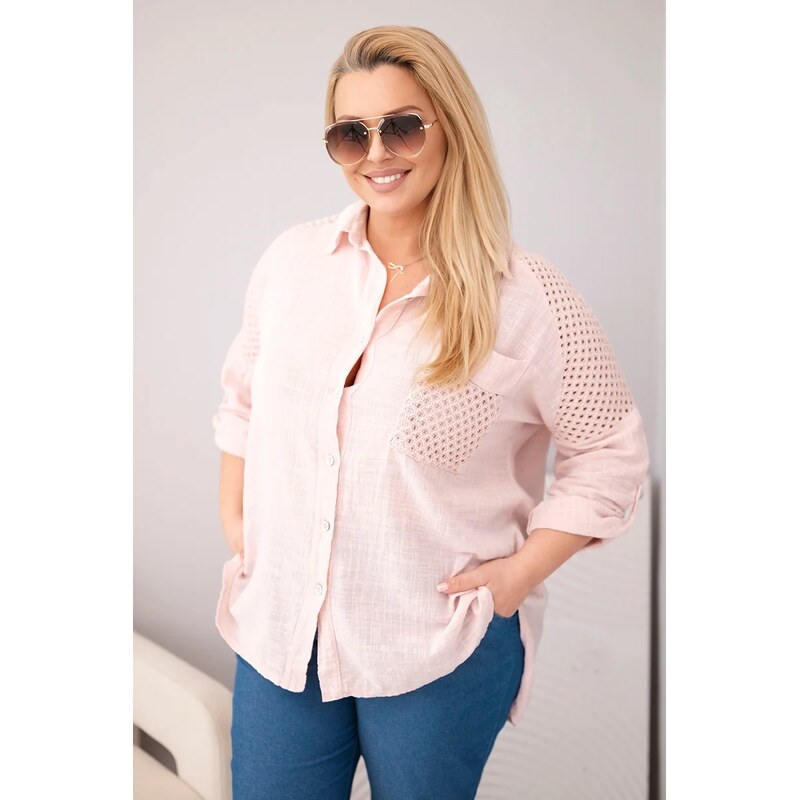 Kesi Dámská košile Plus Size ART13249