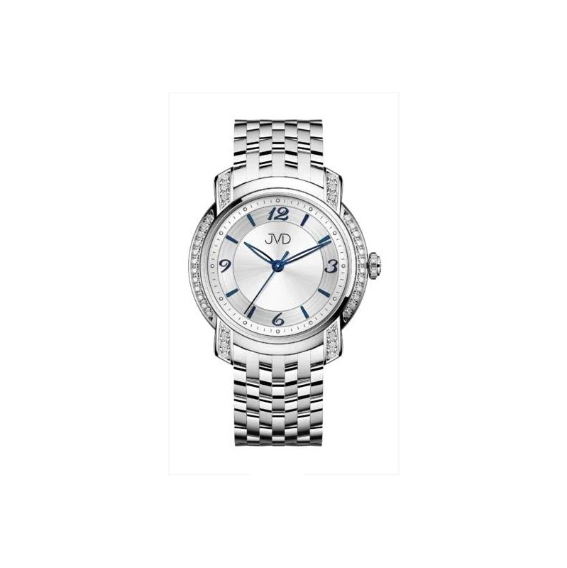 JVD Dámské náramkové stříbrné elegantní šperkové hodinky JVD JG1042.1 115722461