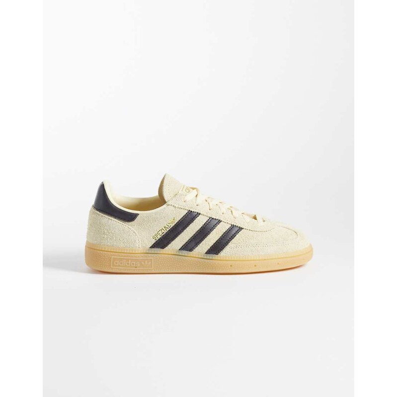 adidas Originals Handball Spezial trainers in cream & brown