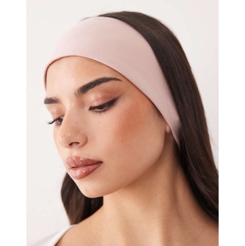 4505 Icon soft touch yoga wide headband in blush pink 115723218