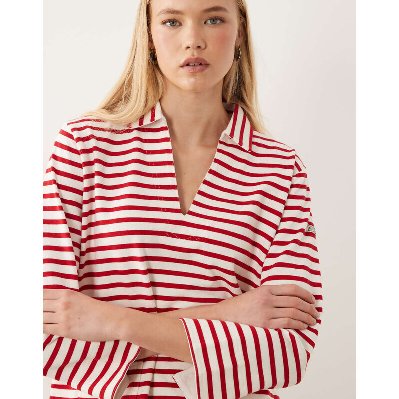 Polo Ralph Lauren striped knit pullover in red 115723473