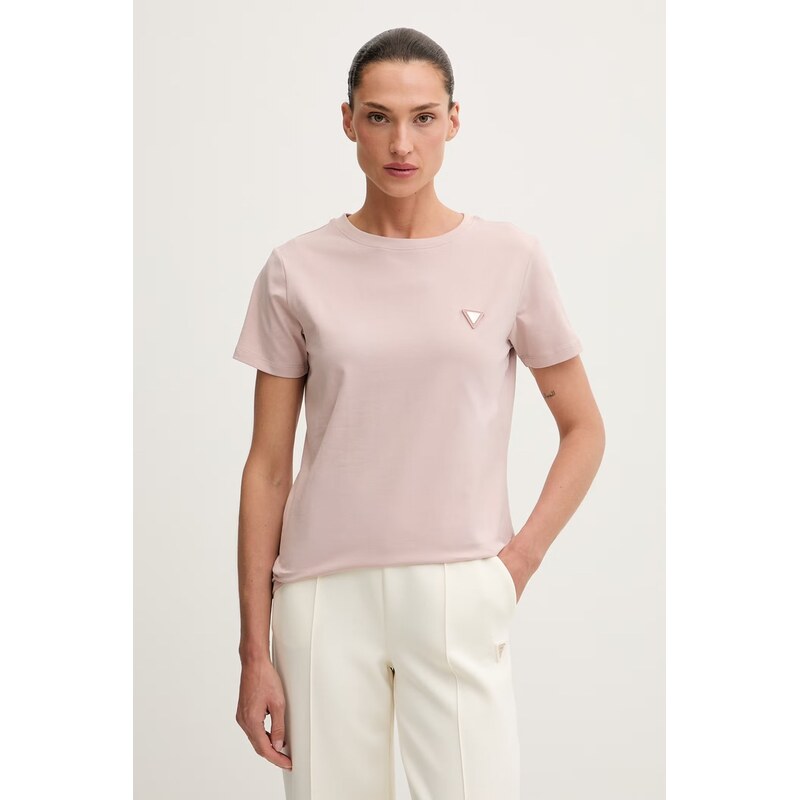 Guess tričko dámské bavlněné s elastanem COLETTE 115727766
