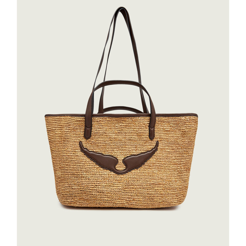 Zadig&Voltaire Kabelka shopper WINGS s přídavkem kůže 115723842