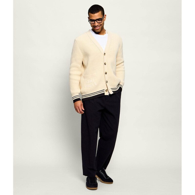 AMI Paris Vlněný kardigan | Relaxed fit