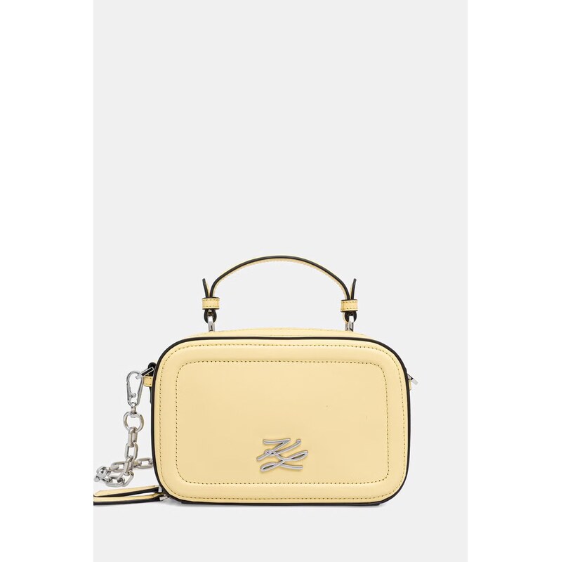 Karl Lagerfeld crossbody kabelka dámská kožená K/AUTOGRAPH 115728555