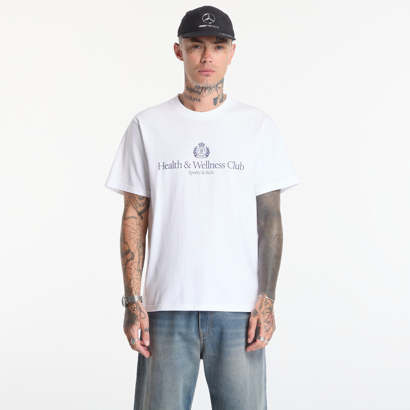 Tričko Sporty & Rich H&W Crest Tshirt UNISEX White M