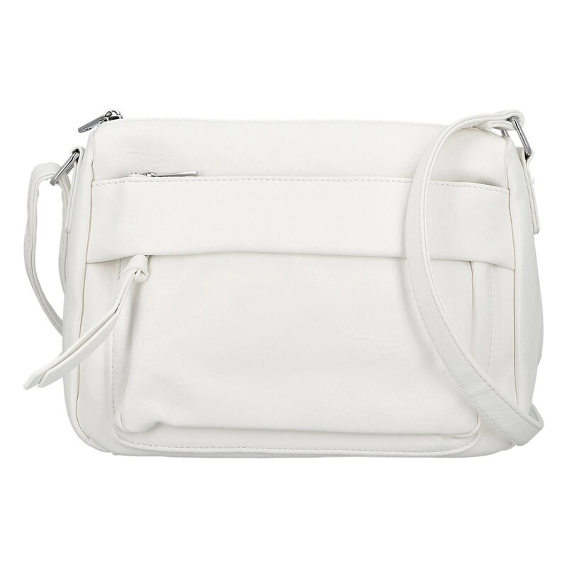 Dámská crossbody kabelka bílá - Firenze Arafia bílá