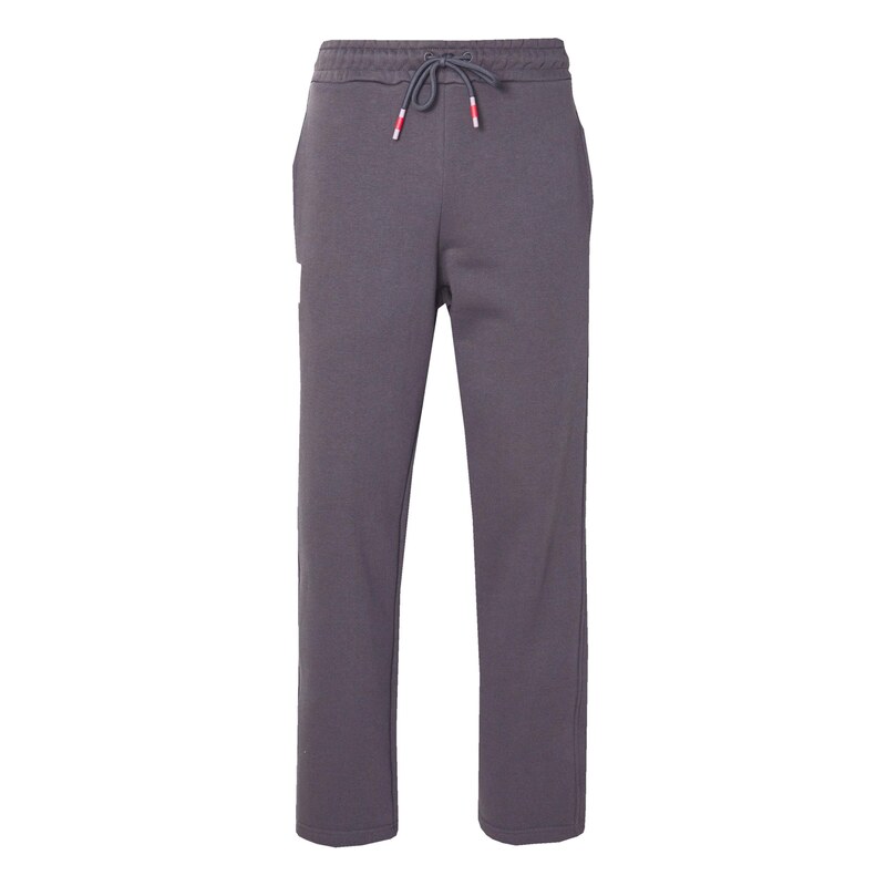ALPHA INDUSTRIES Kalhoty Studio Edition tmavě šedá / bílá 105416495