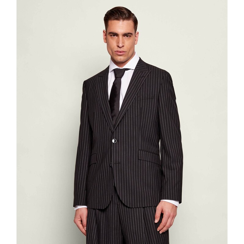 HUGO Sako Arti261X | Extra slim fit | s příměsí vlny