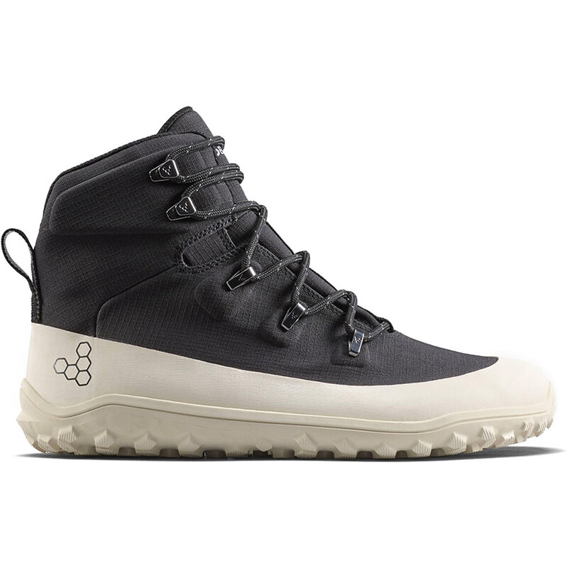 Vivobarefoot TRACKER TEXTILE AT WOMENS OBSIDIAN/WHITE 115730941