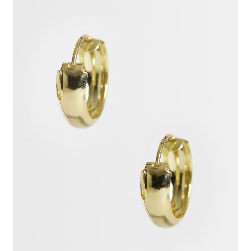 Kingsley Ryan gold plated 14mm hoops 115740818