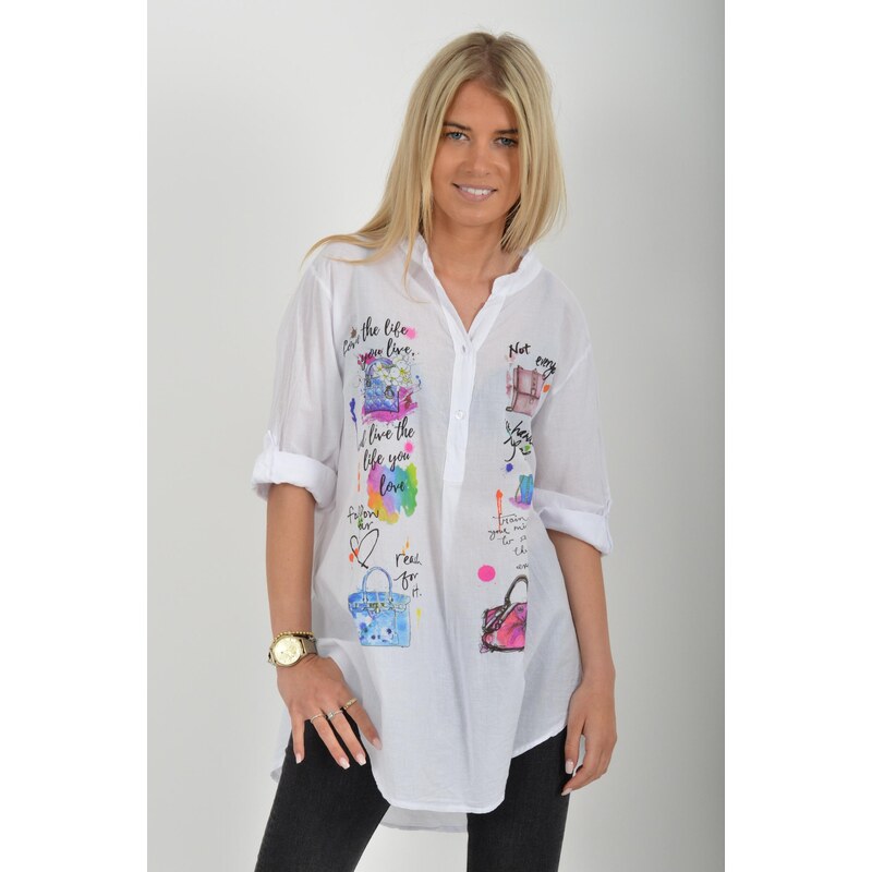 Enjoy Style Bílá halenka ES6768 115731307