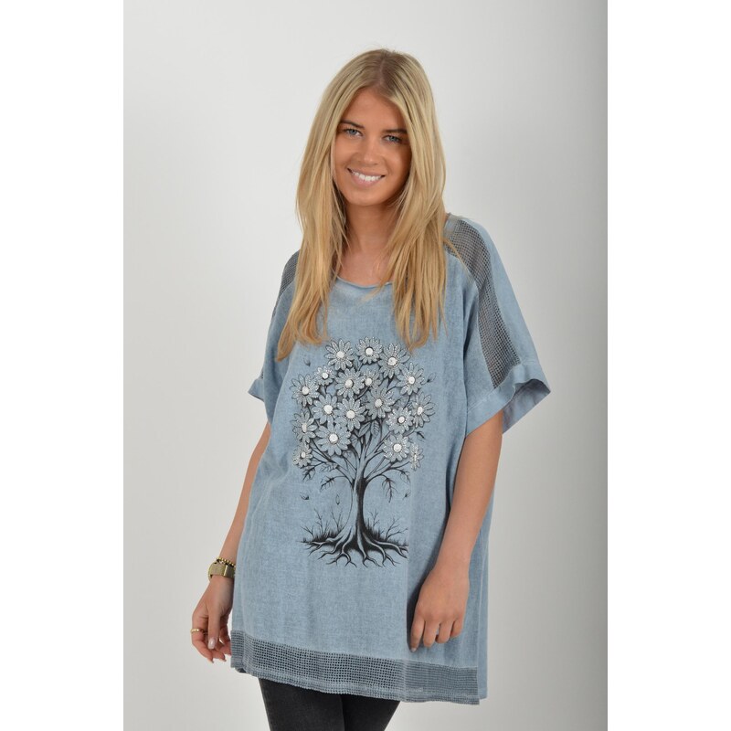 Enjoy Style Modrá halenka ES6793 115731329