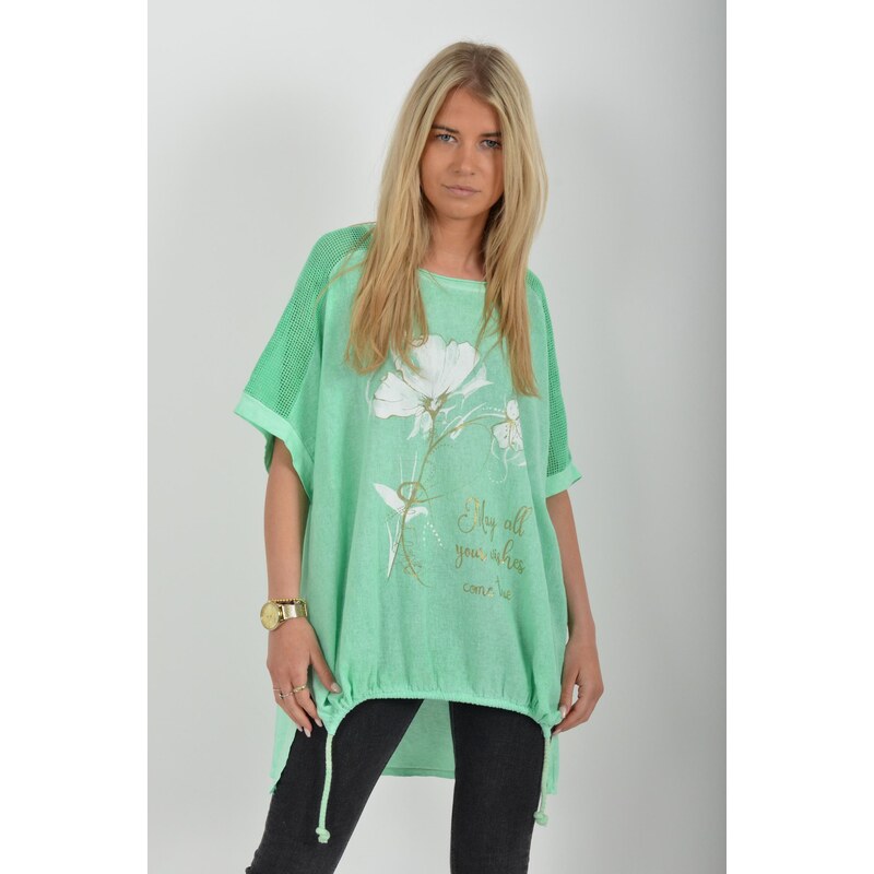 Enjoy Style Mentolová halenka ES6826 115731390