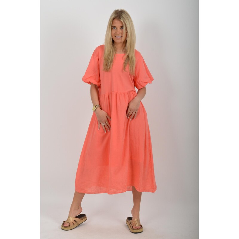 Enjoy Style Lososové šaty ES6842 115731405