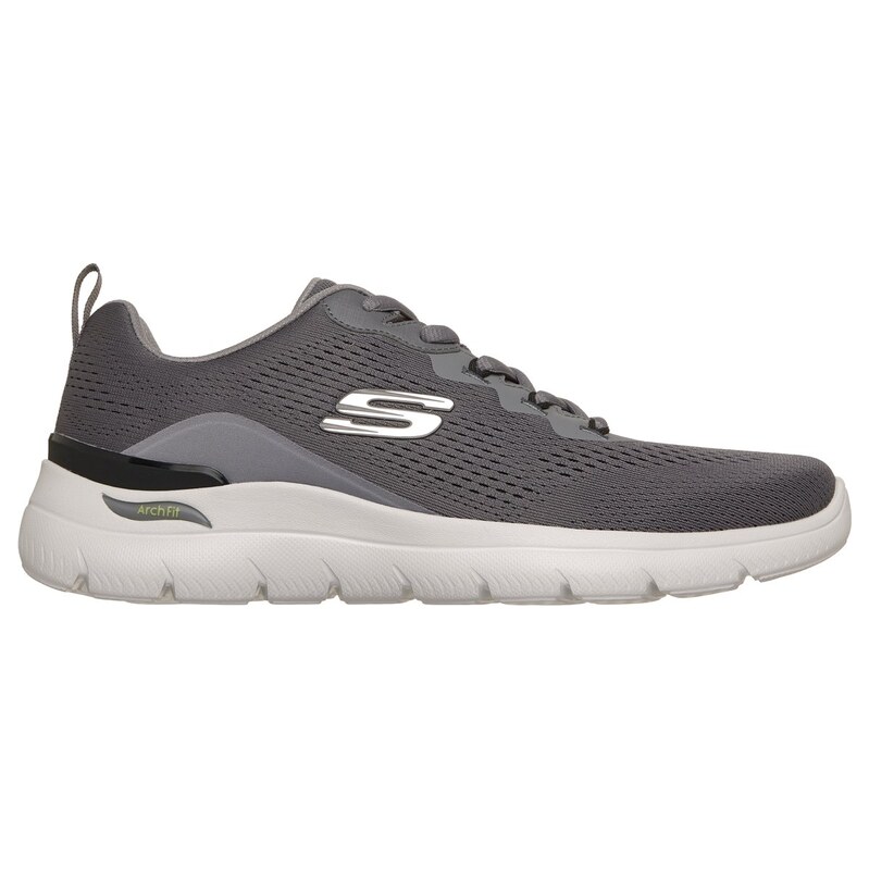 Skechers Muži Arch Fit Summits - Kravel Shoes v Sedá Uhlíková