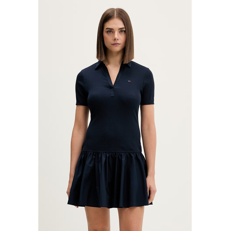Tommy Jeans šaty s bavlnou 115733171
